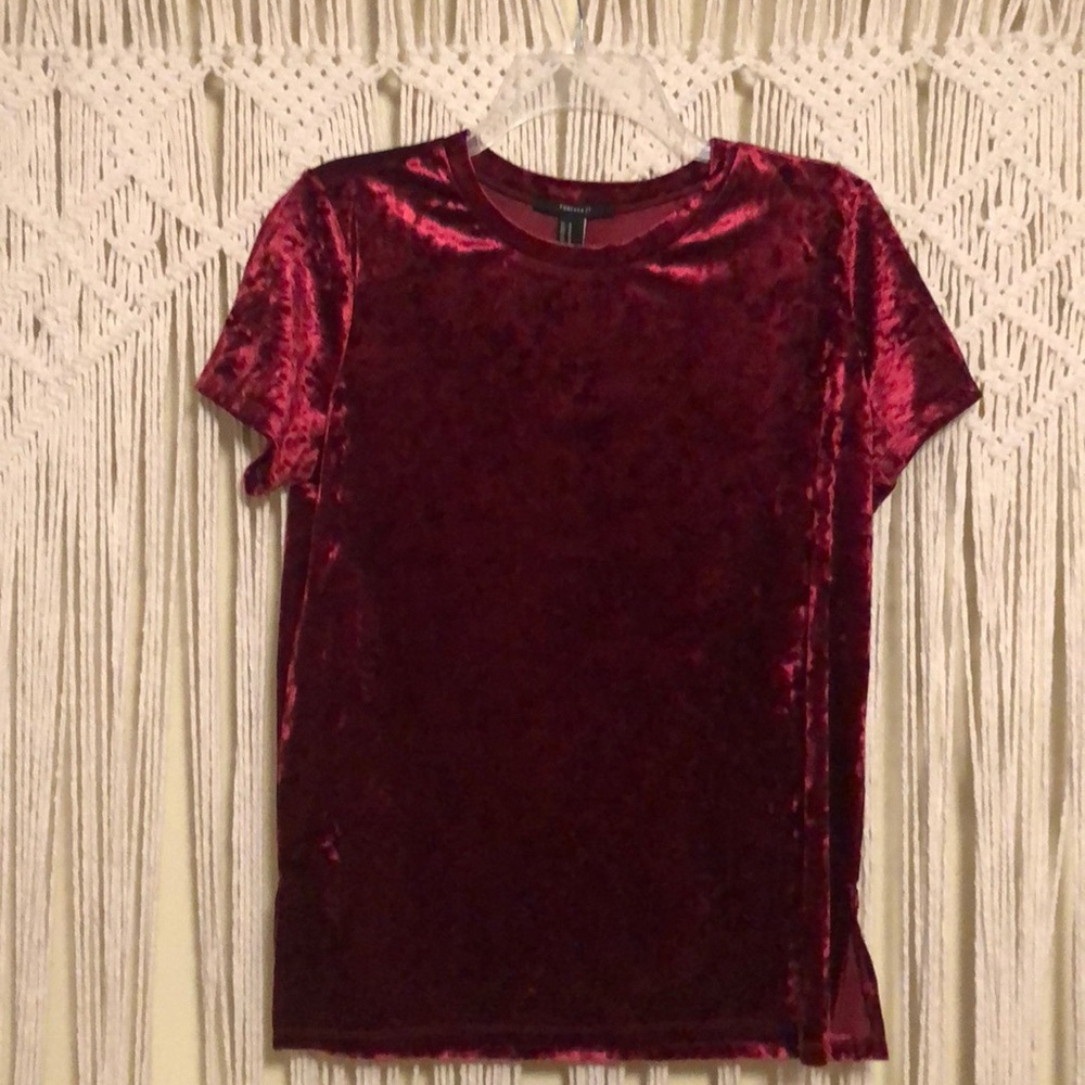 Velvet red T-Shirt